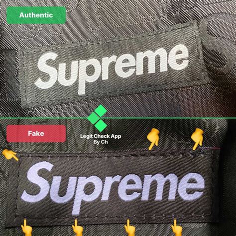 real vs fake supreme shoulder bag|check if your supreme bag is real.